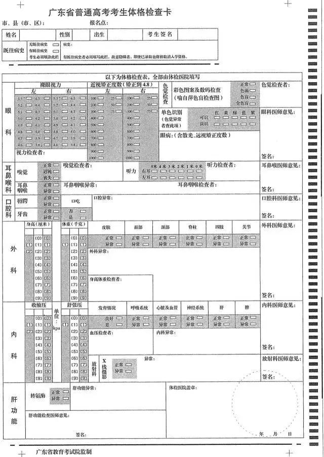 体检时间(图1)